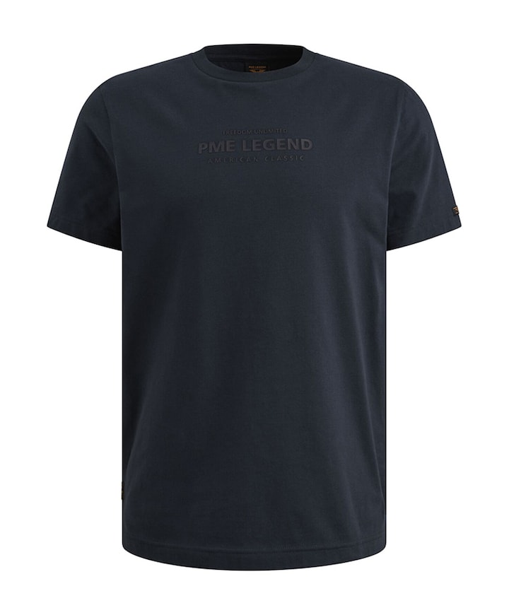 Heren T-shirt blauw