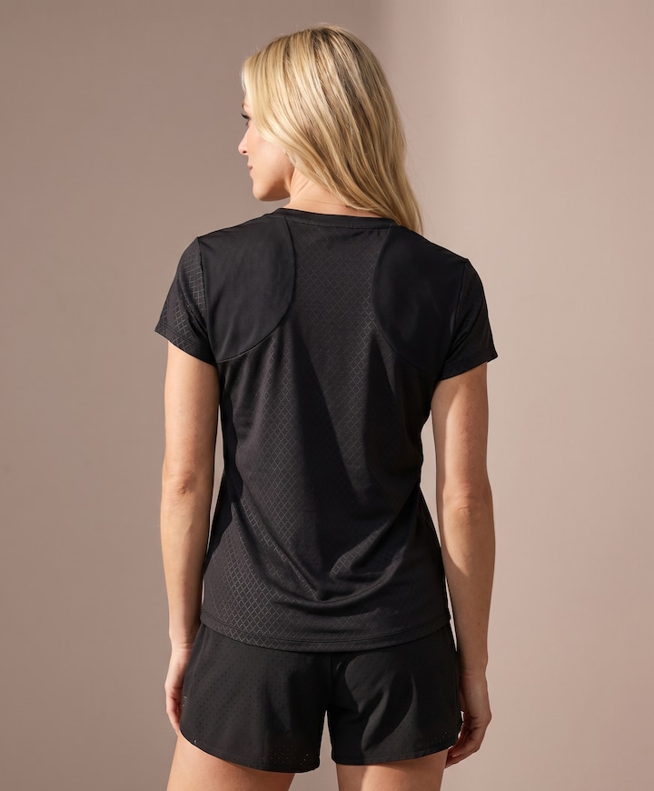 Dames t-shirt zwart