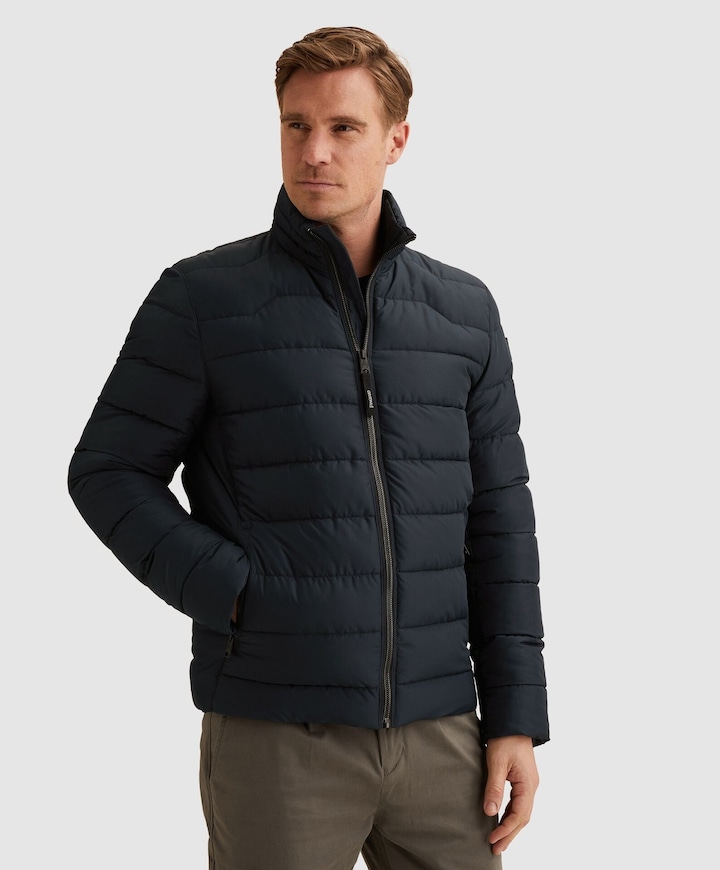 Heren jas blauw