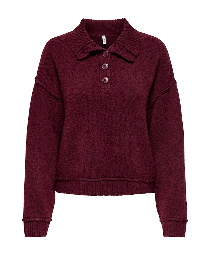 Trui bordeaux