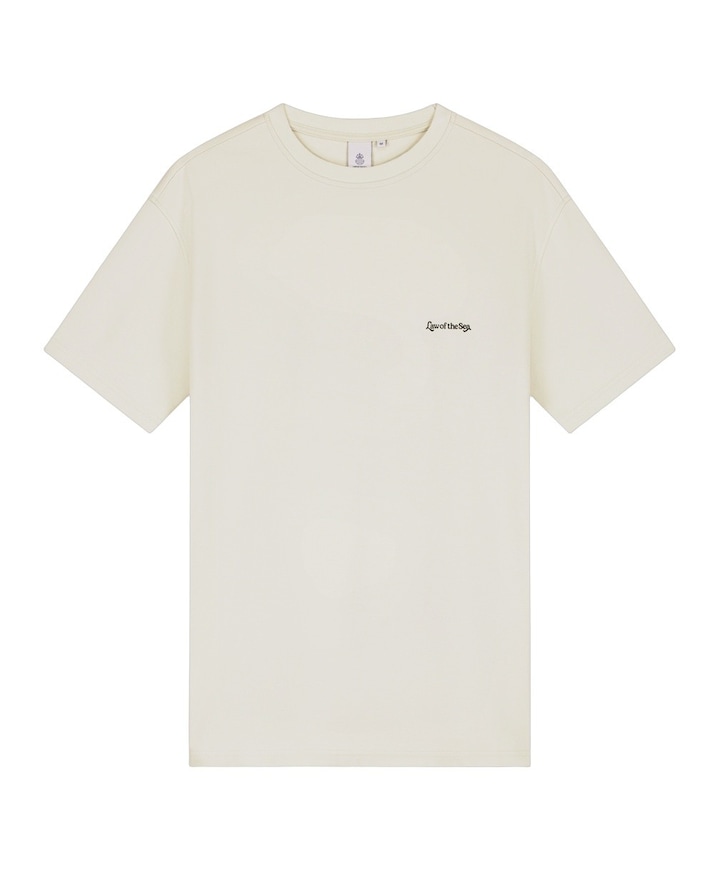 Heren T-shirt beige