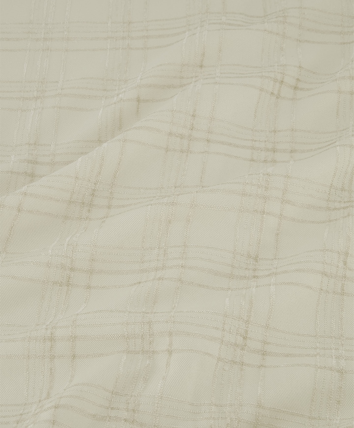 Heren overhemd lange mouw ecru