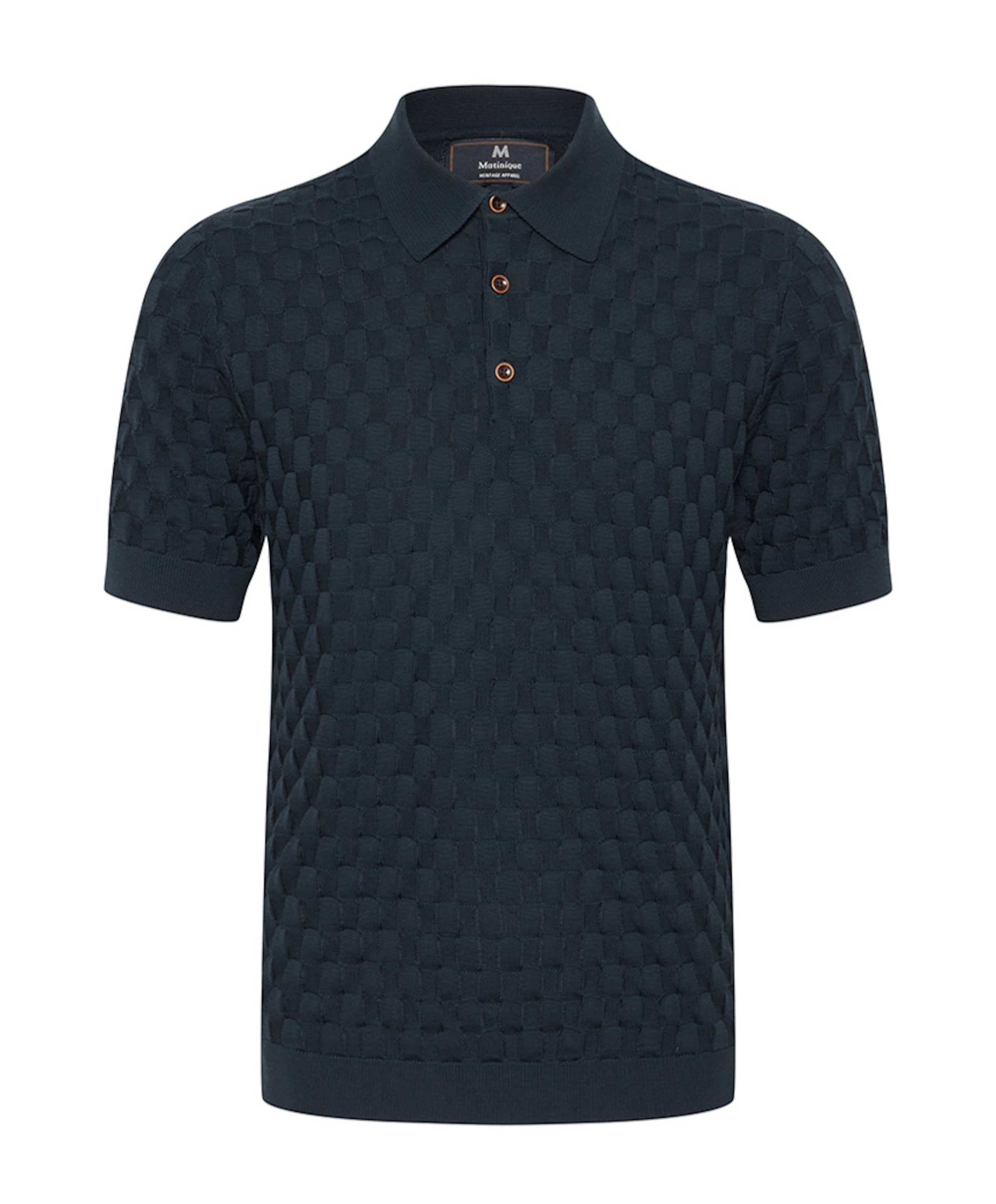Heren polo blauw
