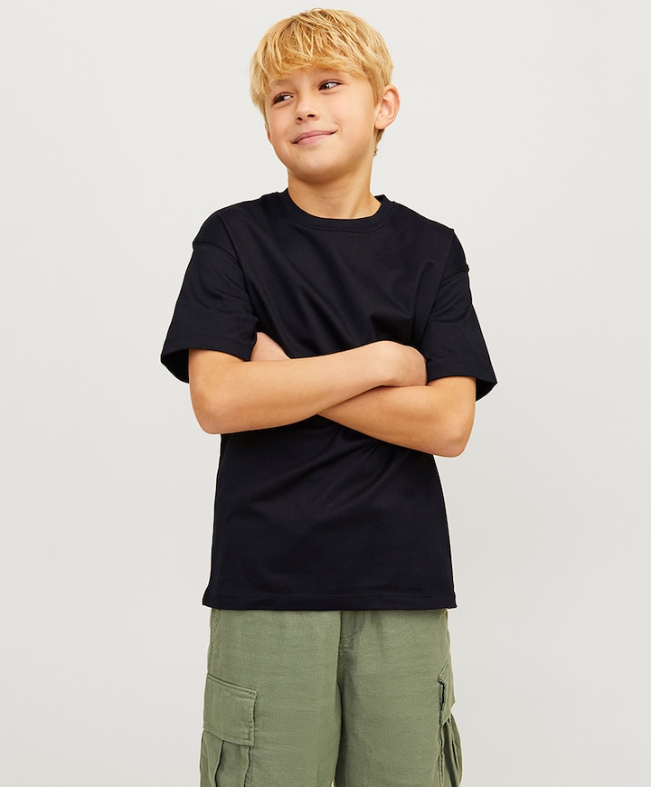 Jongens t-shirt zwart