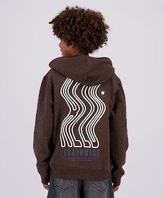 Jongens hoodie bruin