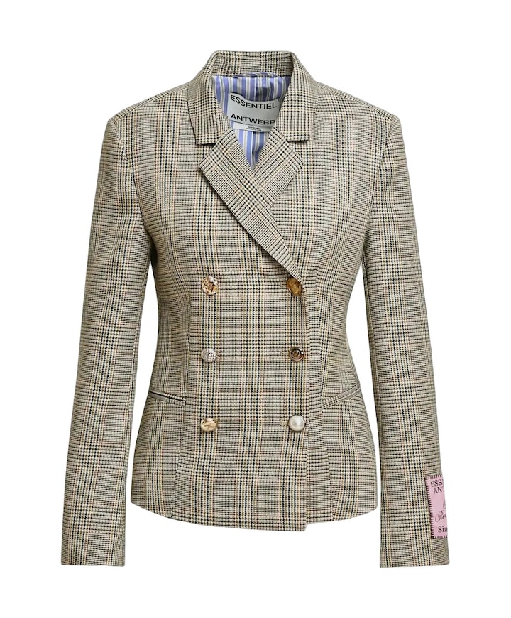 Dames blazer ecru