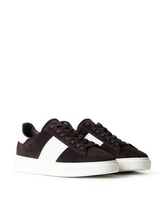 CLASSIC COURT BAND MAN heren sneakers bruin