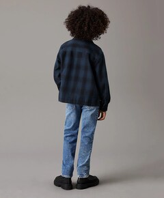 REG STRAIGHT WASH BLUE CF jeans blauw