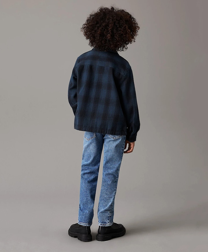 REG STRAIGHT WASH BLUE CF jeans blauw