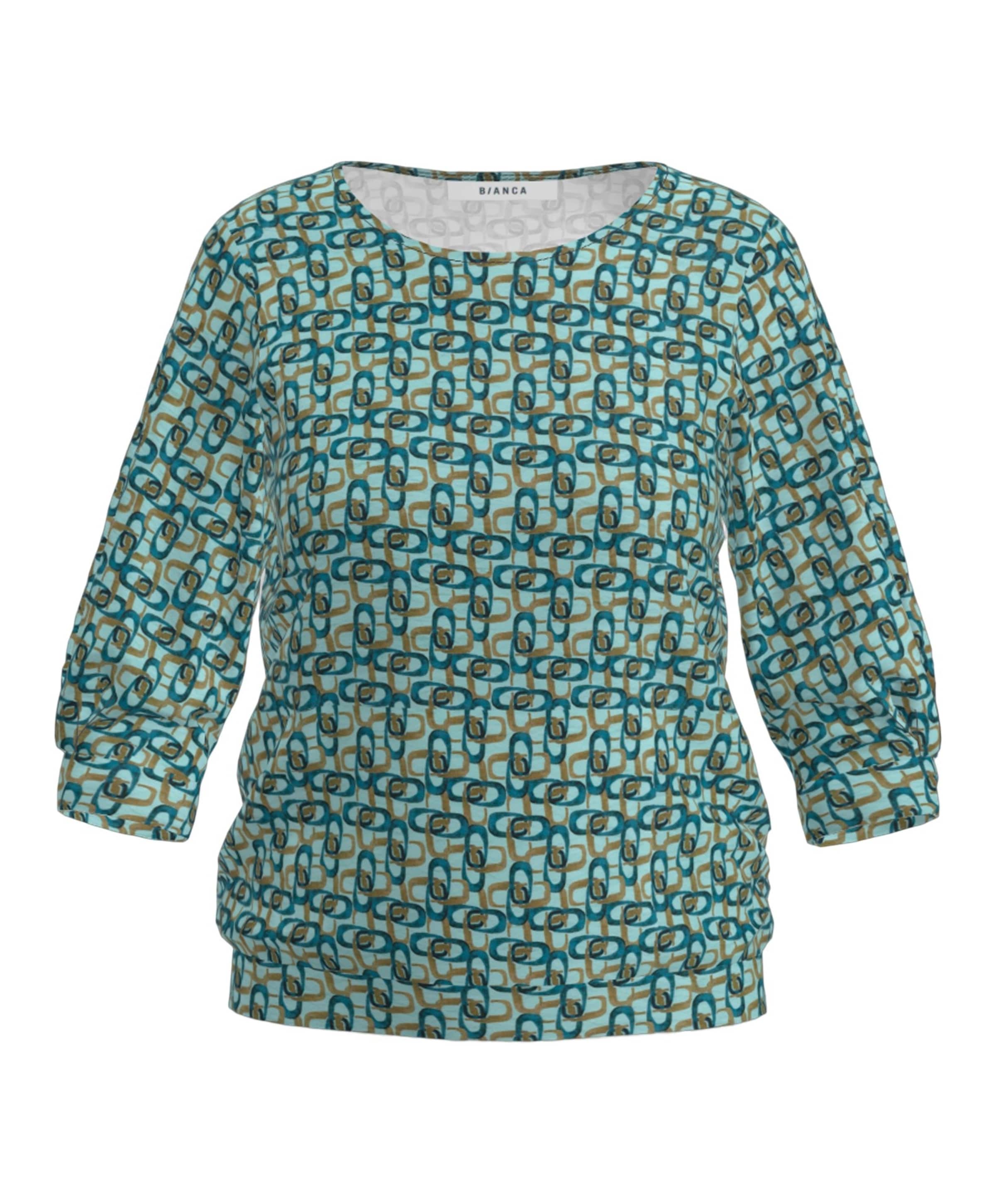 Dames longsleeve blauw