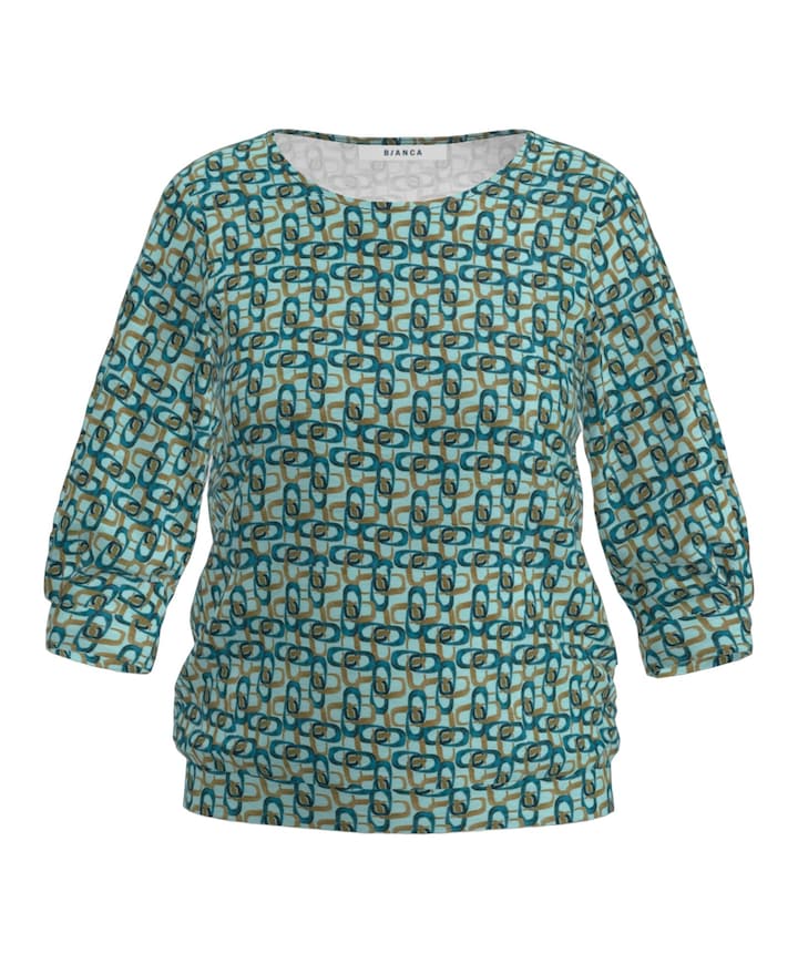 Dames longsleeve blauw