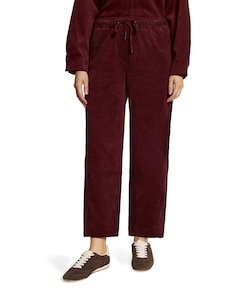 Hose Casual 7/8 LAEnge dames broek bordeaux