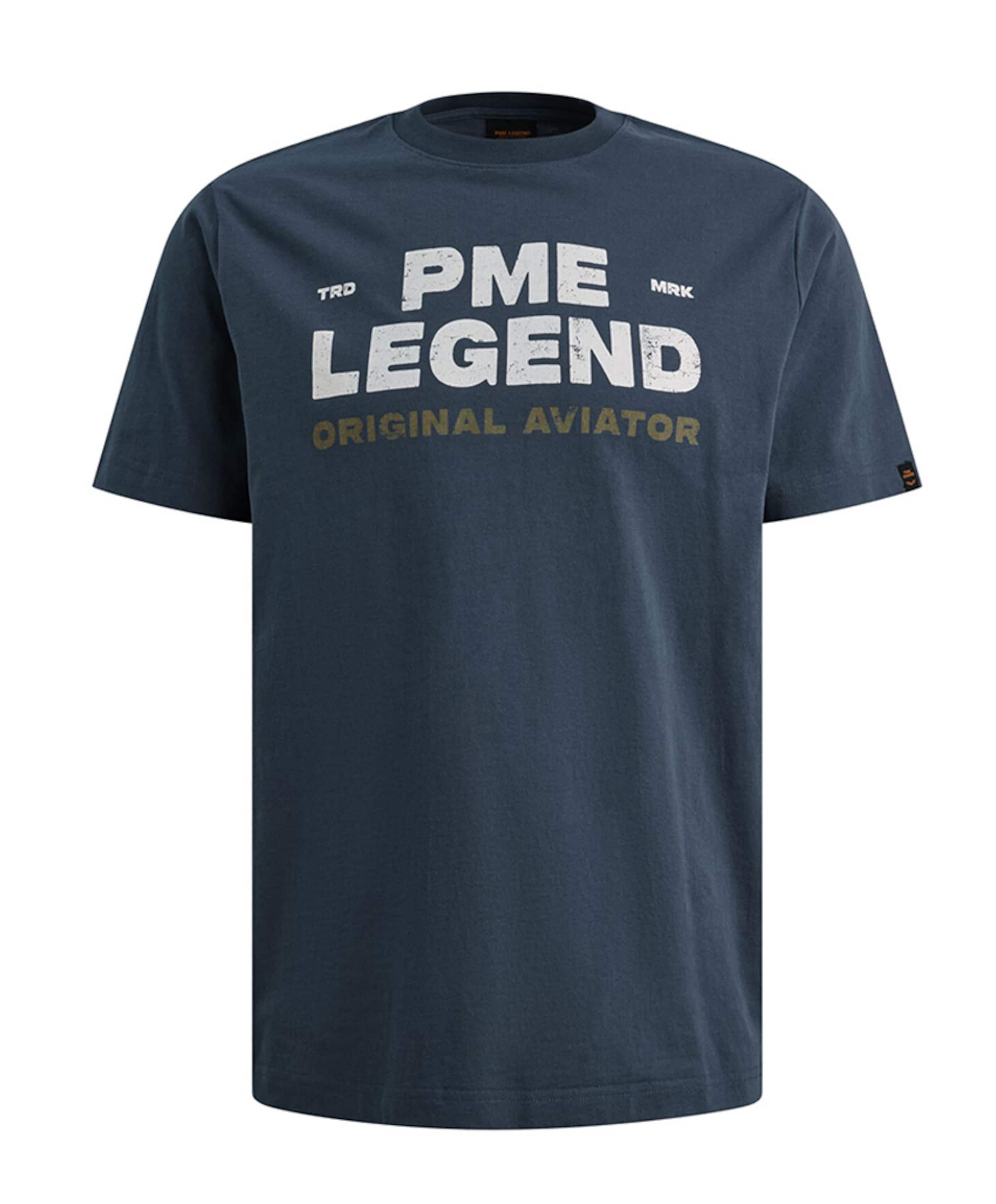 Heren T-shirt blauw