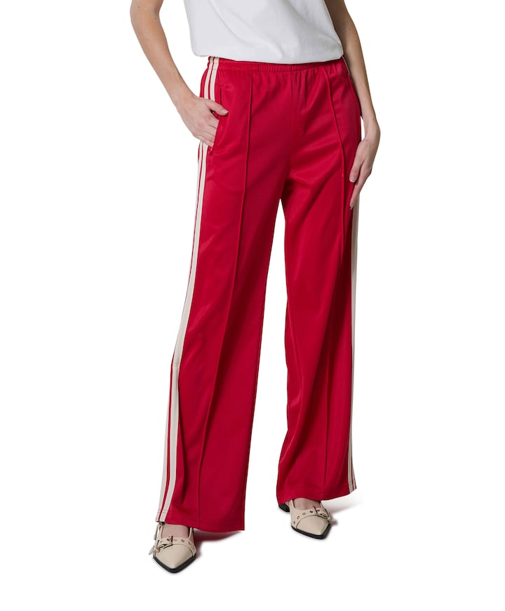 Track dames broek rood