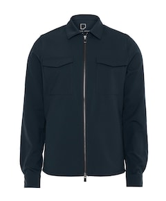 Heren overshirt blauw