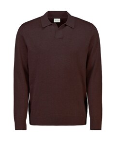 Heren polo bruin