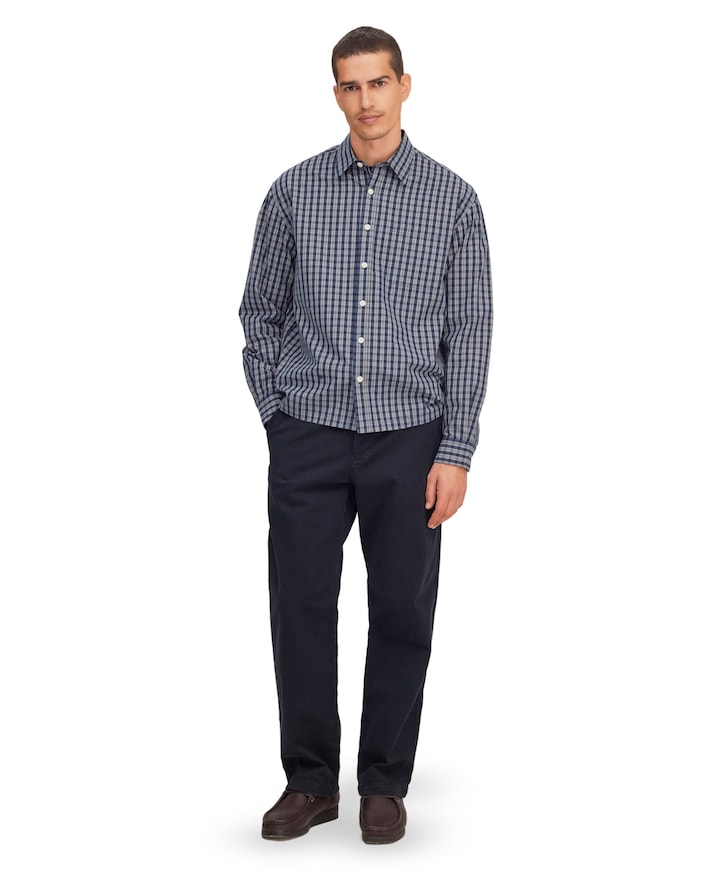 Aden 1923 heren pantalon blauw