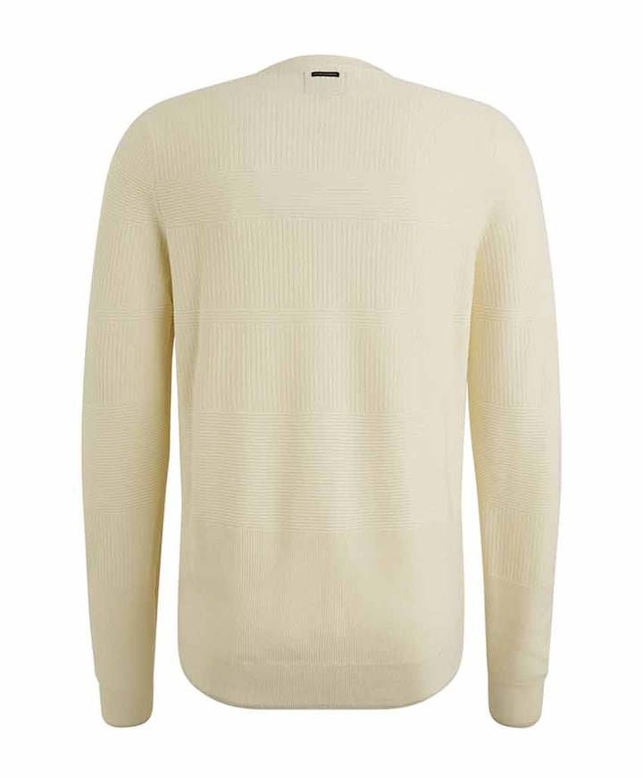 Heren trui ecru
