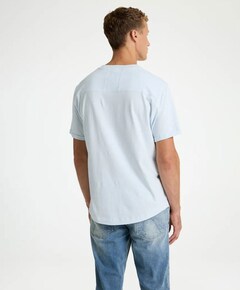 Heren T-shirt blauw