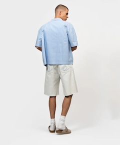 Uniseks overhemd blauw