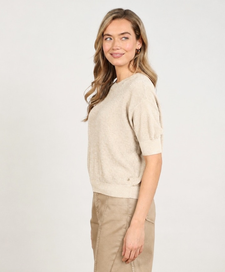 Dames trui beige
