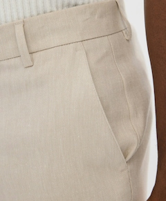 ALVINPL SHORTS 769 SAND LINEN heren korte broek beige