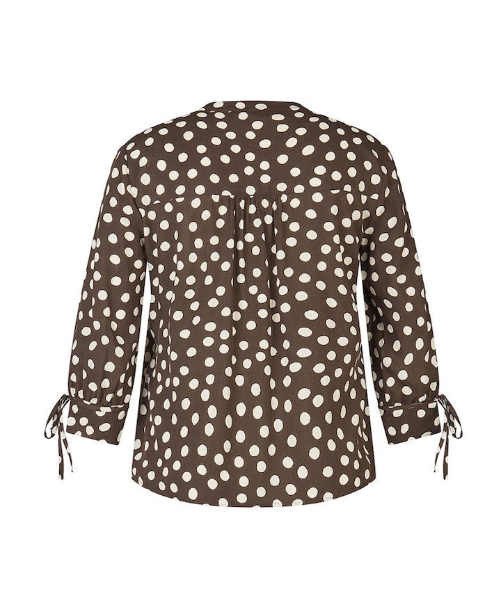 Dames blouse bruin