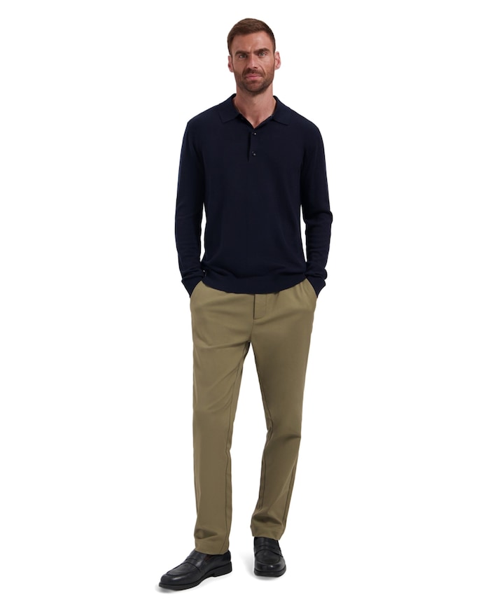 DS_Logan Double Face heren broek grijs