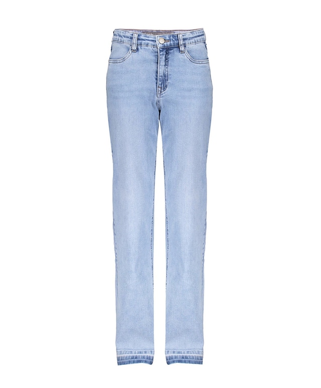 Jeans wide broek blauw