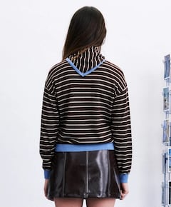 Dames vest bruin