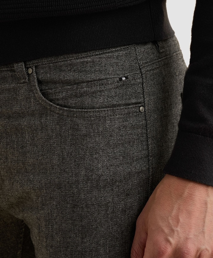 V40 RIDER BRUSHED MELANGE heren jeans grijs