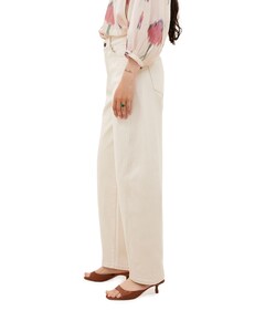 begum raw jeans dames jeans ecru