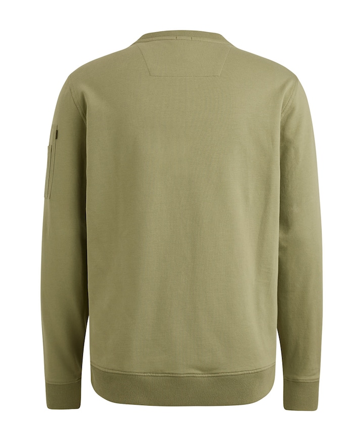 Heren longsleeve groen