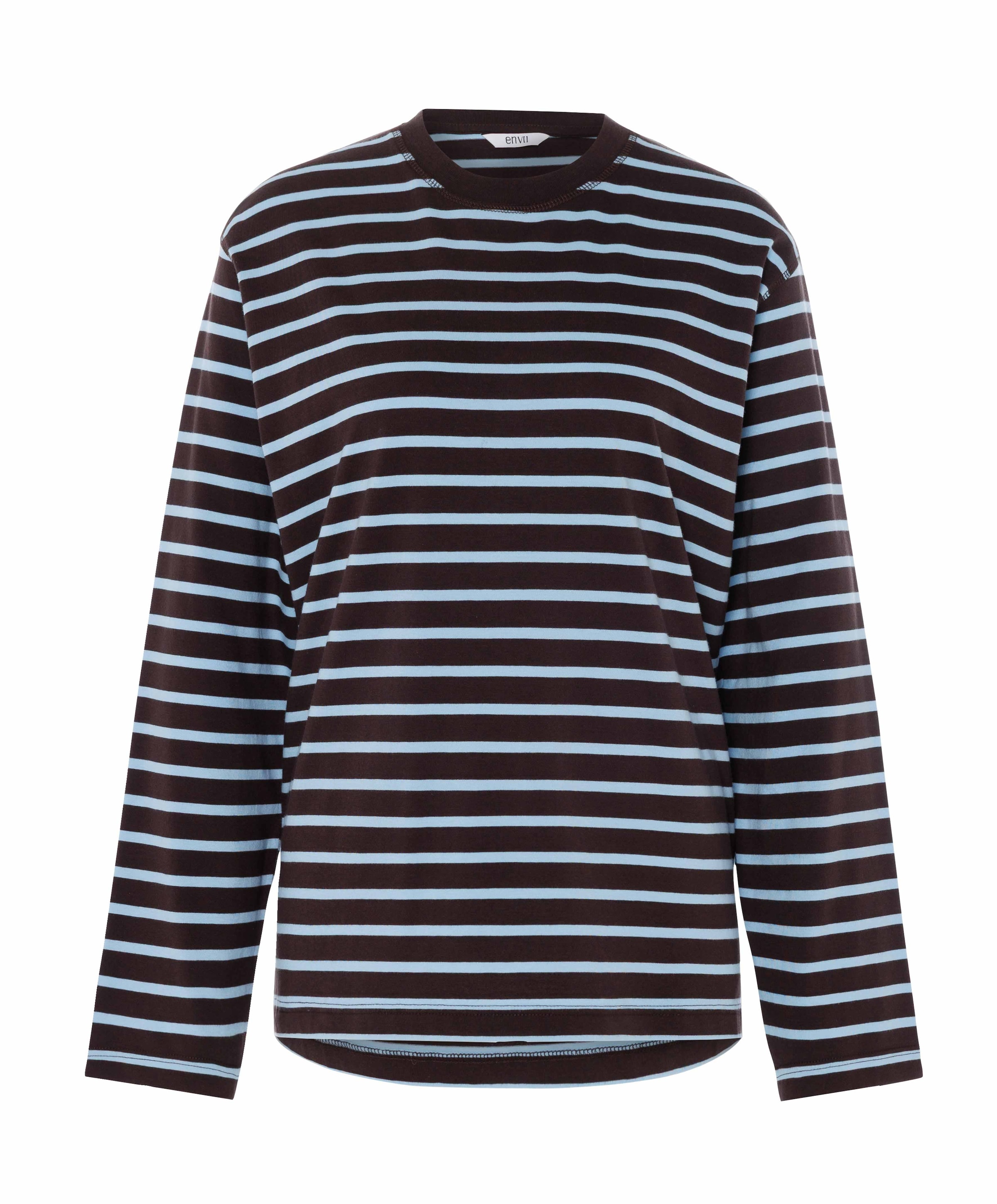 Dames longsleeve blauw