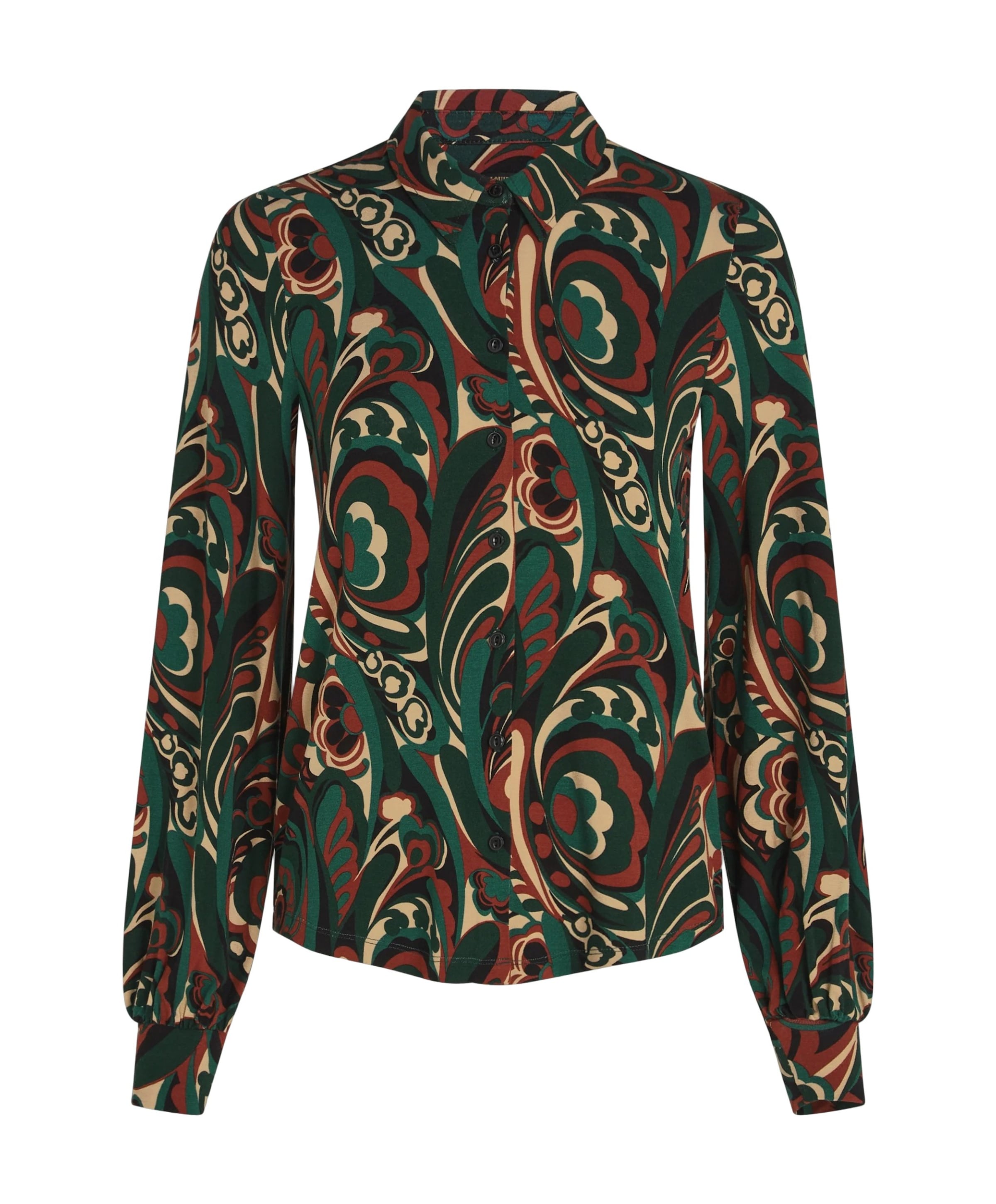 Dames blouse groen