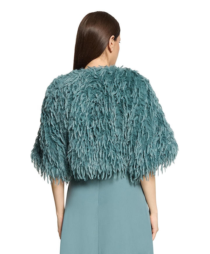 Dames jas blauw