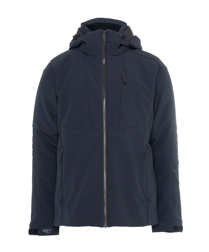Heren ski-jas blauw