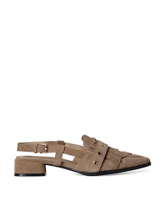 Dalmazia dames slingbacks beige