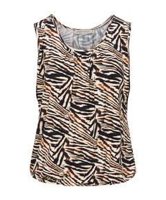 Dames top bruin