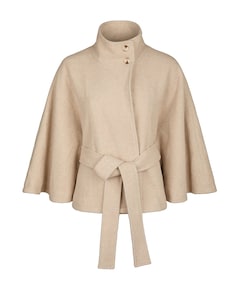 Dames cape beige