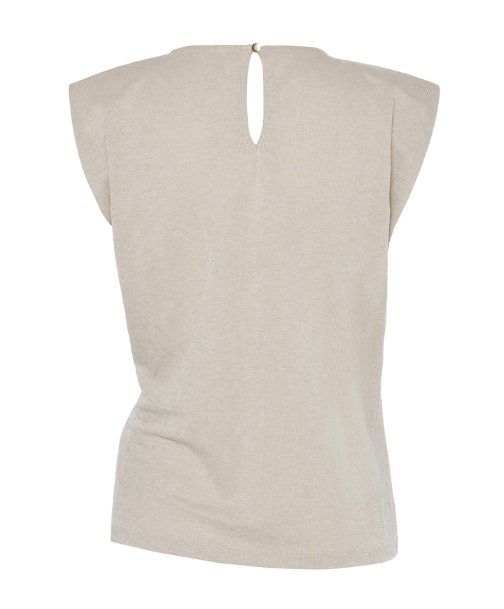Dames top beige