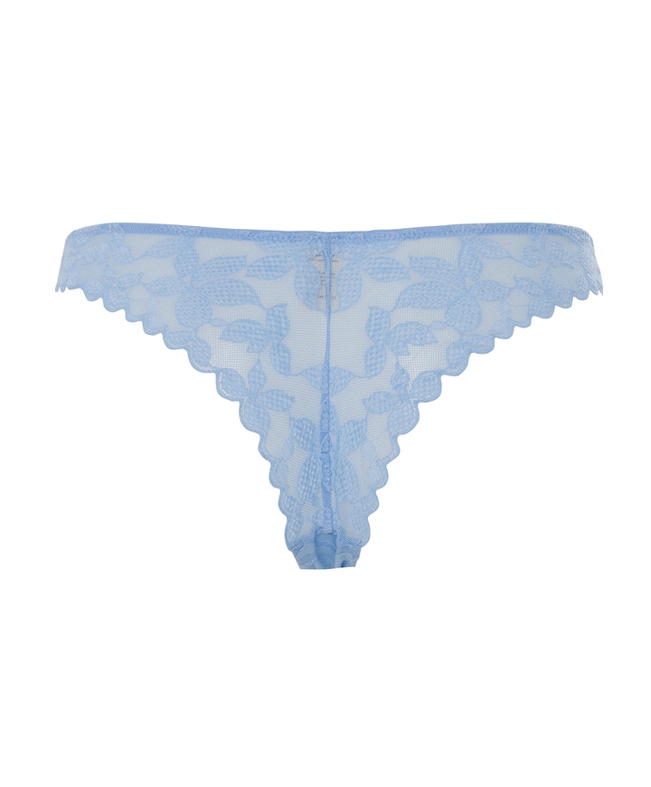 String blauw