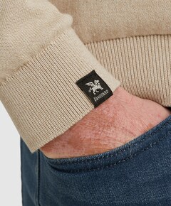 Heren trui beige