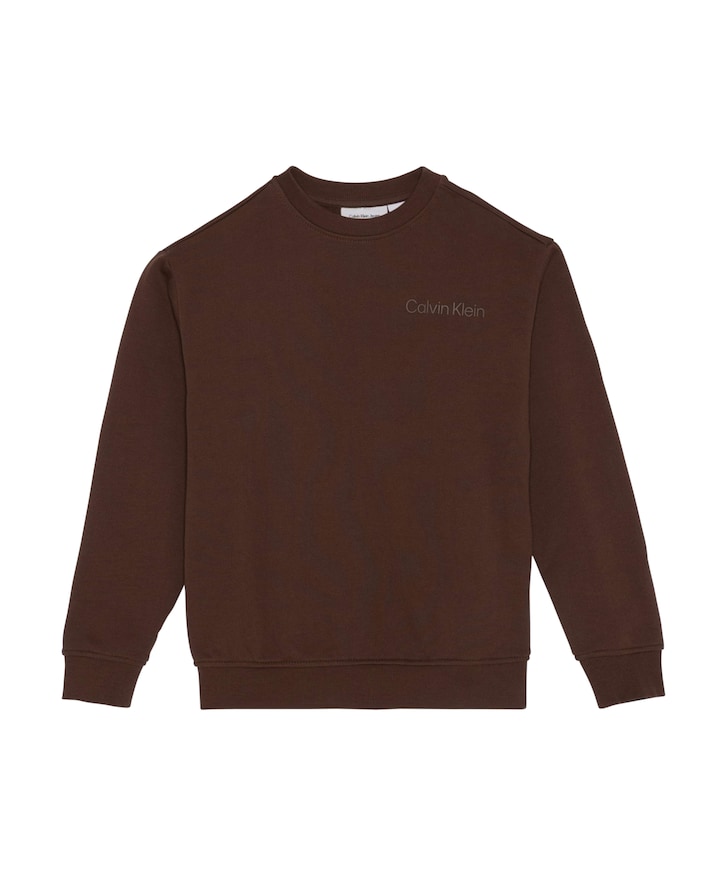 Jongens sweater bruin