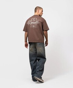 Uniseks t-shirt bruin