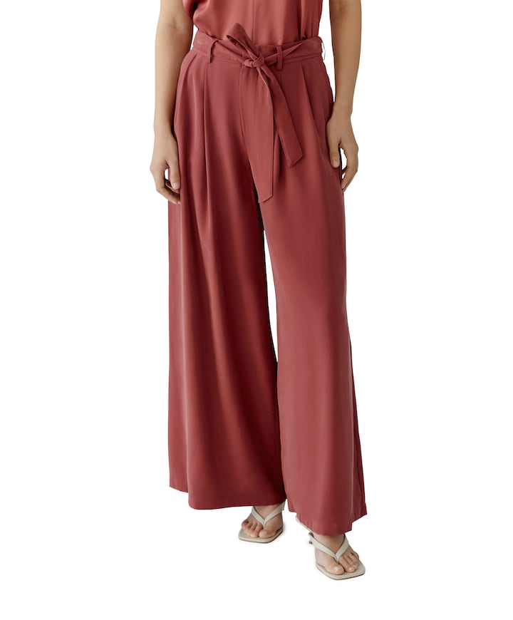 dames broek rood