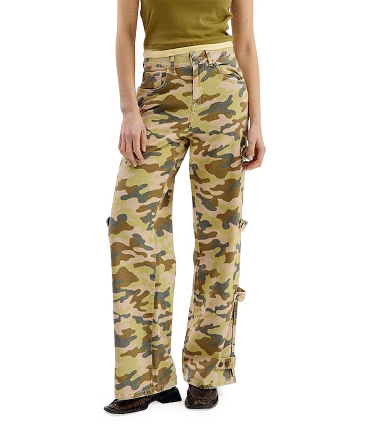 BELLA-PA dames broek groen