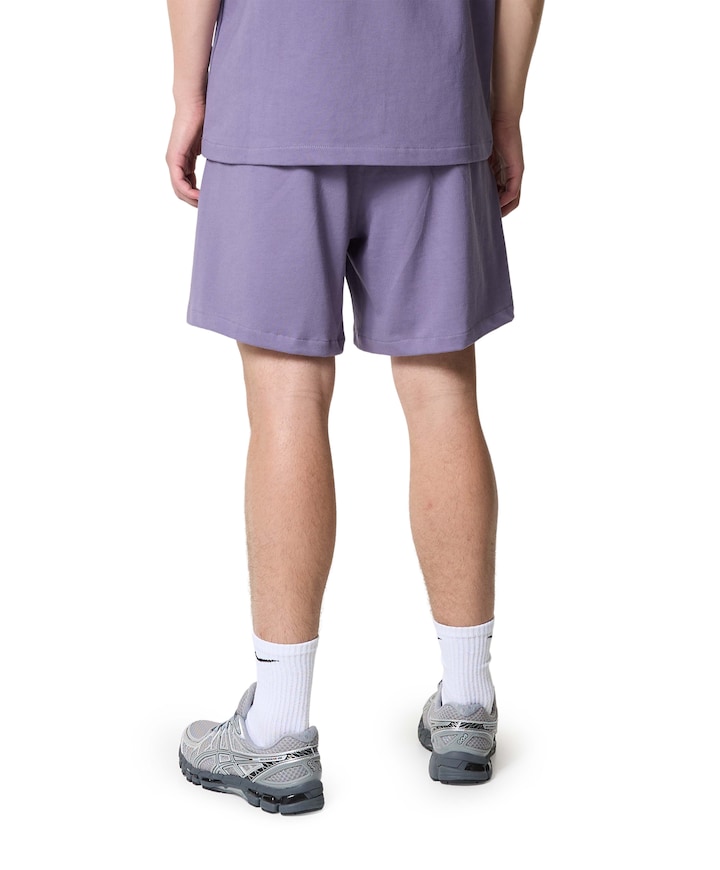 heren korte broek paars