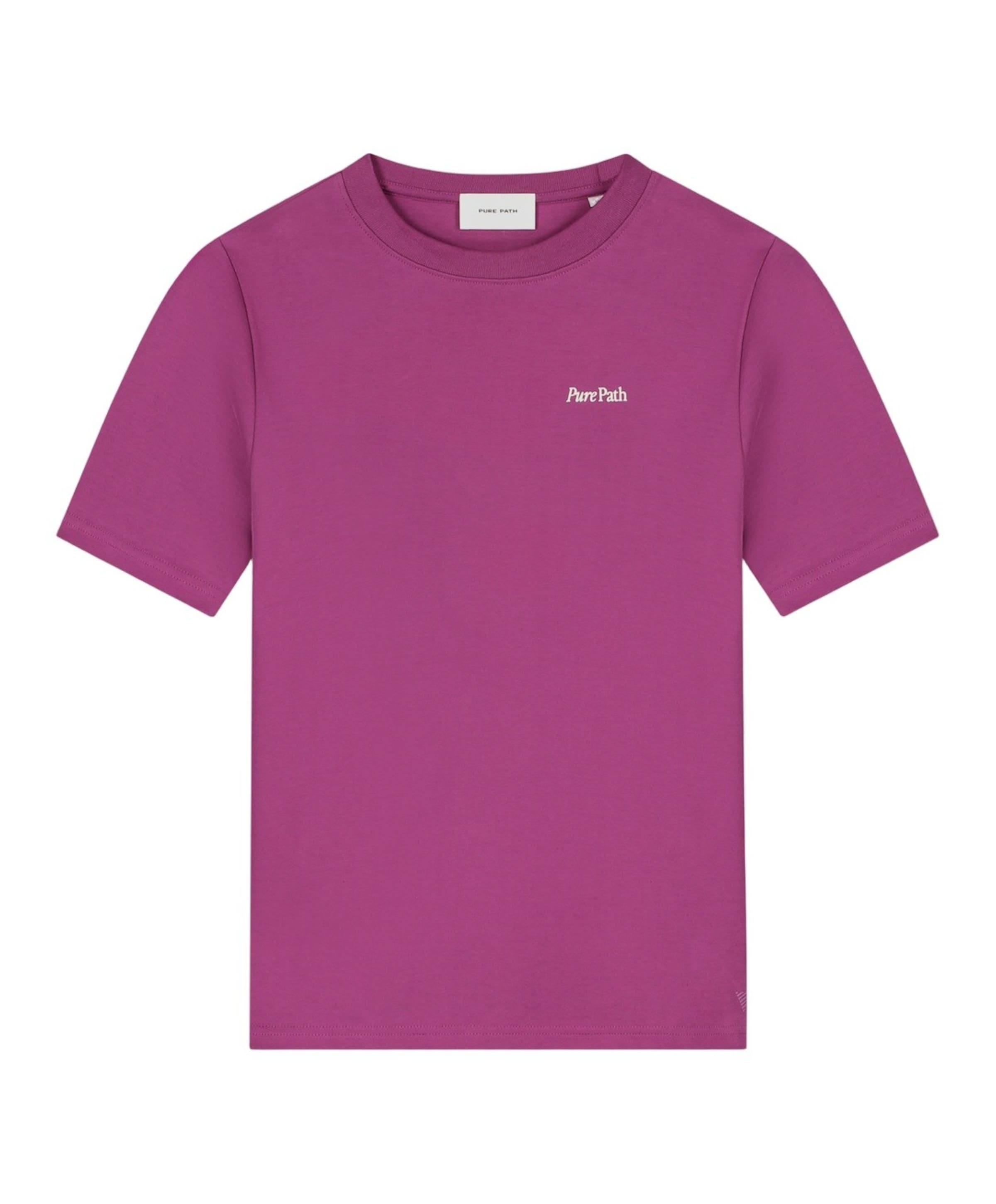 Heren T-shirt paars
