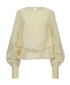 Dames blouse geel